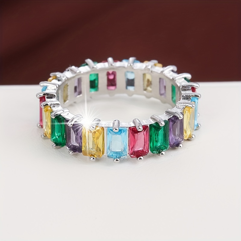 Zirconia Copper Ring for Women